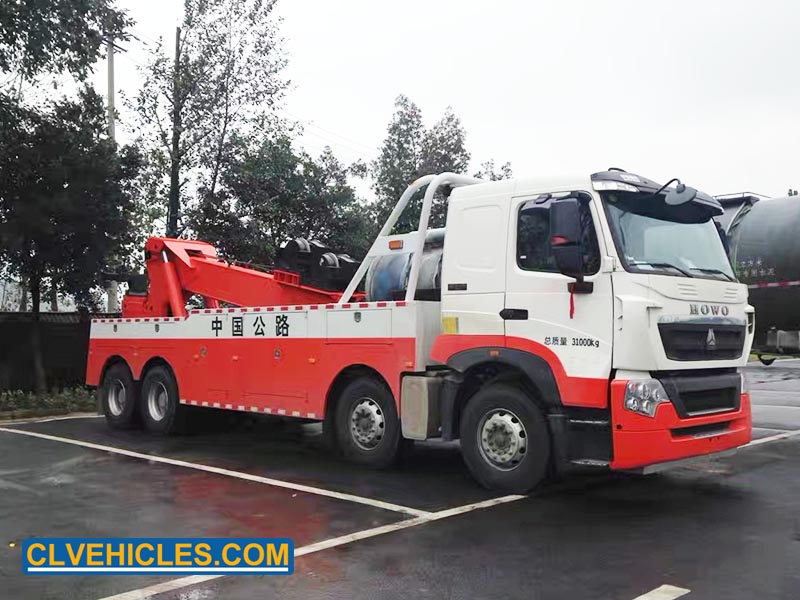 boom and under lift integrated type tow truck
