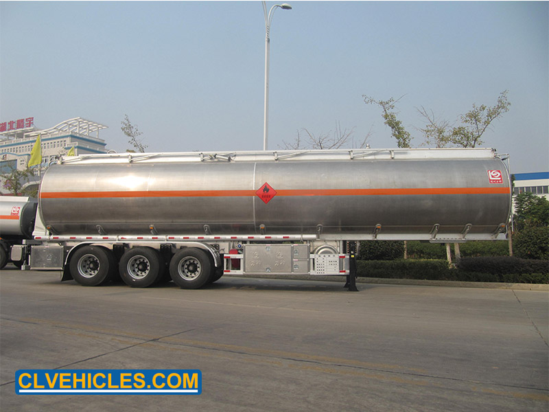 Camión cisterna de aceite de aleación de aluminio