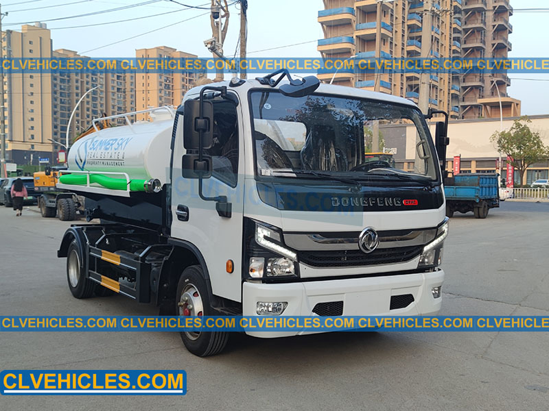 sewage vacuum truck