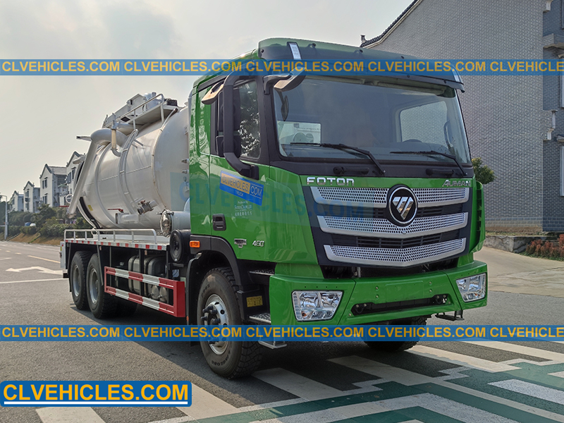 jetting vacuum truck