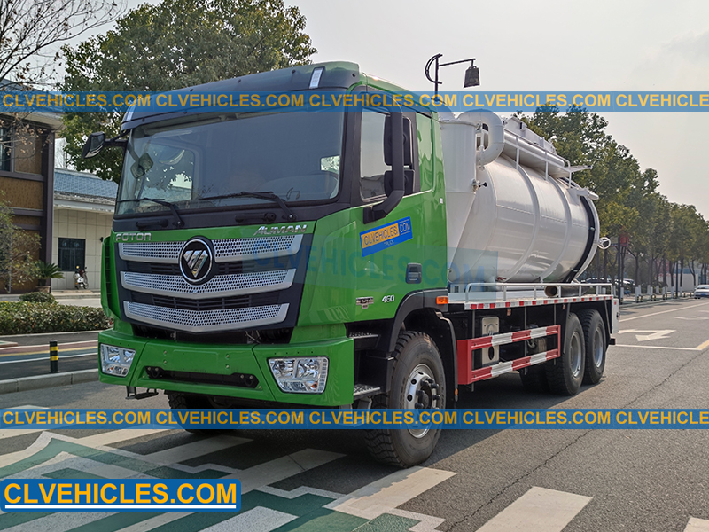 sewage water tank truck