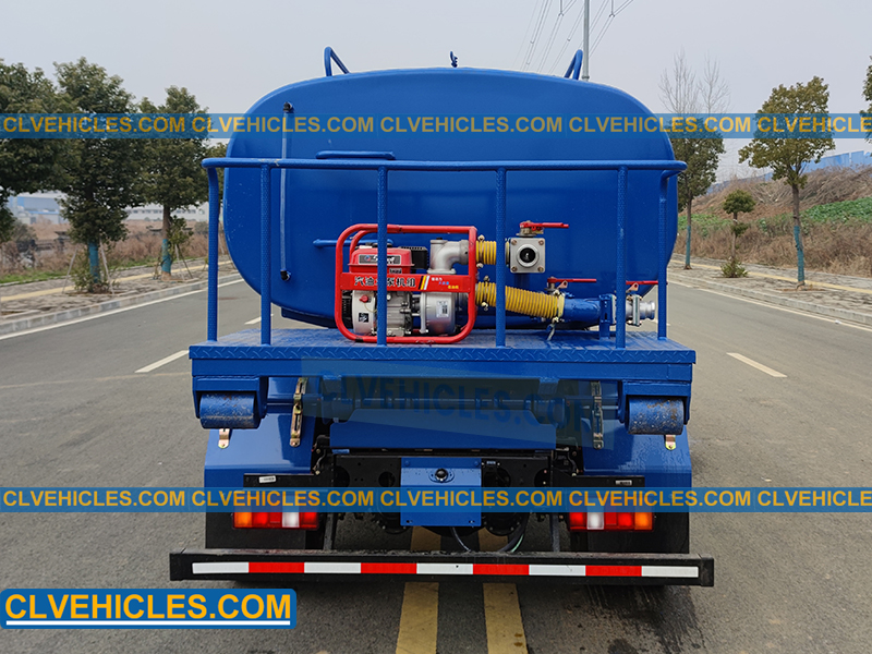 HOWO Unloadable Water Tank Truck 