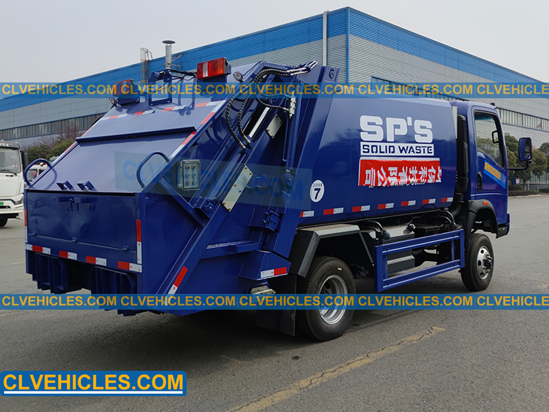 5CBM Compactor truck