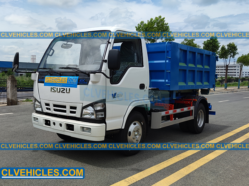 ISUZU hook arm garbage truck