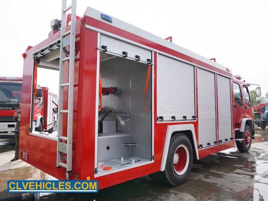 Truck With Fire Fighting Equipment