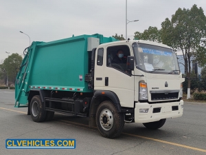 Camión compactador de basura