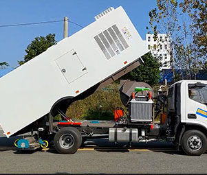 Camión barredor FOTON 4x2 141HP 7500L