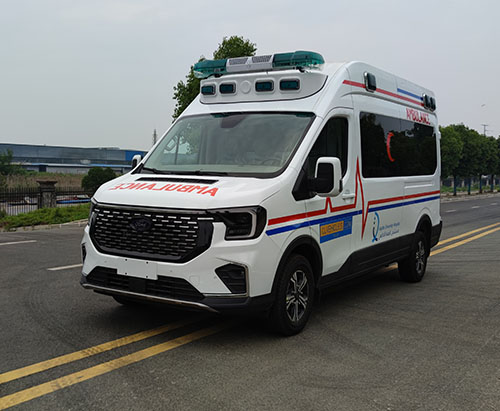 Envío de dos unidades de ambulancia UCI FORD T8 LHD a Jordania