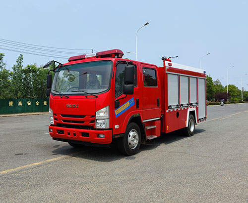 Se envía una unidad del camión contra incendios ISUZU ELF 4000L a Filipinas