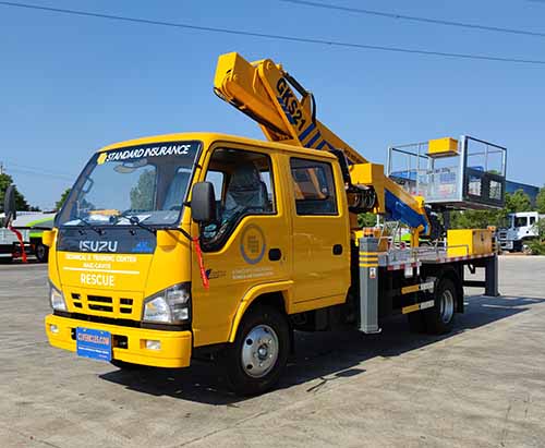
     Una unidad de camión con plataforma de trabajo aéreo ISUZU se envía a Filipinas
    