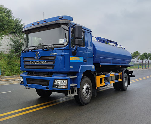One Unit of SHACMAN 15CBM Vacuum Tank Truck Ship to Greneda