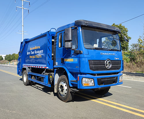 Se envía una unidad del camión compactador de residuos SHACMAN L3000 de 14 CBM a Granada